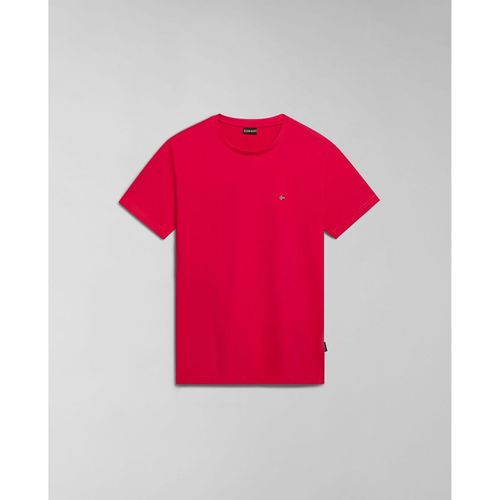 T-shirt & Polo SALIS SS SUM NP0A4H8D-R25 RED BARBERRY - Napapijri - Modalova