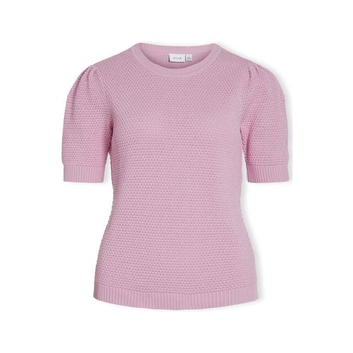 Camicetta Noos Dalo Knit S/S - Pastel Lavender - Vila - Modalova