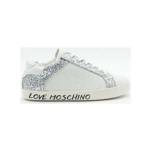 Sneakers JA15742G0GJJ110ABIANCO-ARGENTO - Love Moschino - Modalova