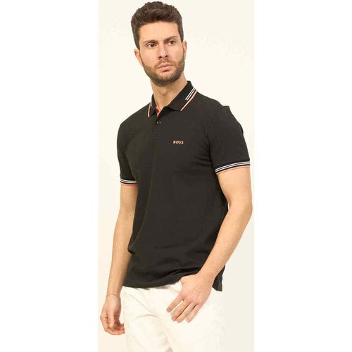 T-shirt & Polo Polo uomo slim fit con righe a contrasto - Boss - Modalova
