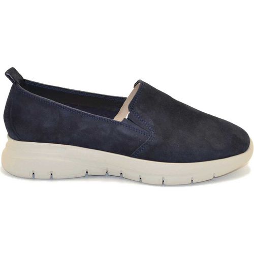 Scarpe SLIP-ON EXTALIGHT IN PELLE SCAMOSCIATA 43B7 - Frau - Modalova