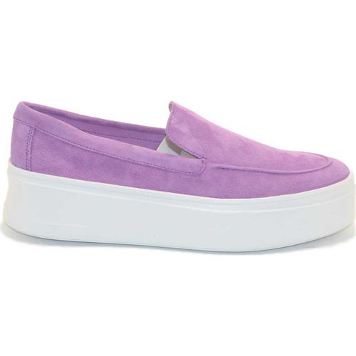 Scarpe SLIP-ON CASUAL IN PELLE SCAMOSCIATA BOUGANVILLE 36B1 - Frau - Modalova