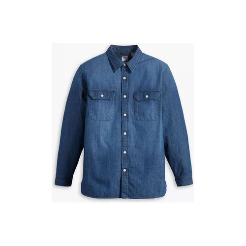 Camicia a maniche lunghe 19573 0211 - JACKSON WORKER OVERSHIRT-STERLING DARK WASH - Levis - Modalova