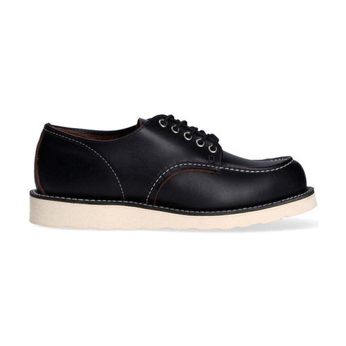 Classiche basse Red Wing Moc Oxford pelle nera - Redwing - Modalova