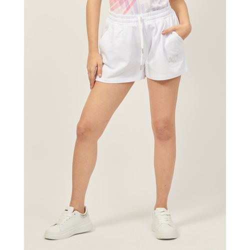 Shorts Shorts AX in french terry di cotone organico - EAX - Modalova