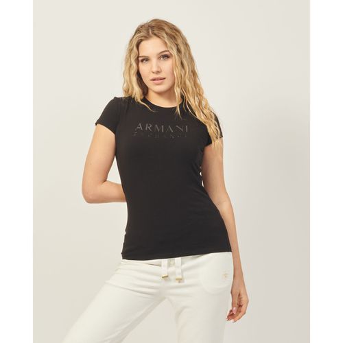 T-shirt & Polo T-shirt slim fit in cotone organico stretch - EAX - Modalova