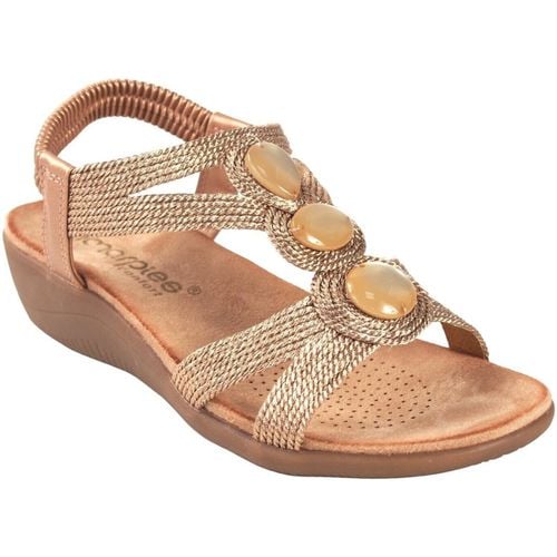 Scarpe Sandalia señora 26620 abz bronce - Amarpies - Modalova