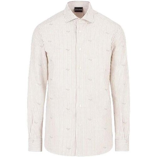 Camicia a maniche lunghe SKU_274375_1536105 - Emporio armani - Modalova