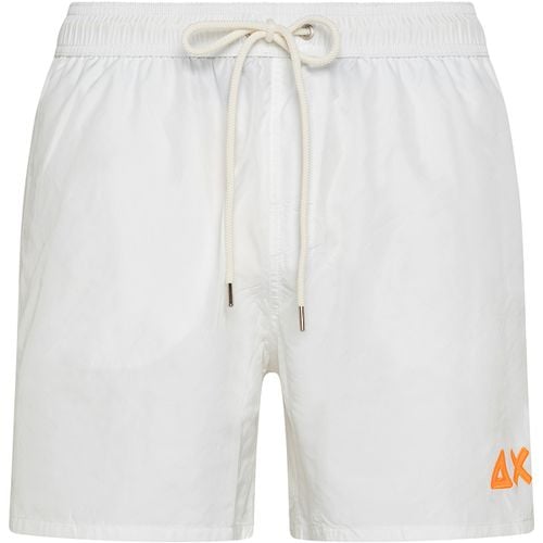 Costume / Bermuda da spiaggia BEACH costume uomo H33108 01 SWIM PANT WTH LOGO FLUO - Sun68 - Modalova