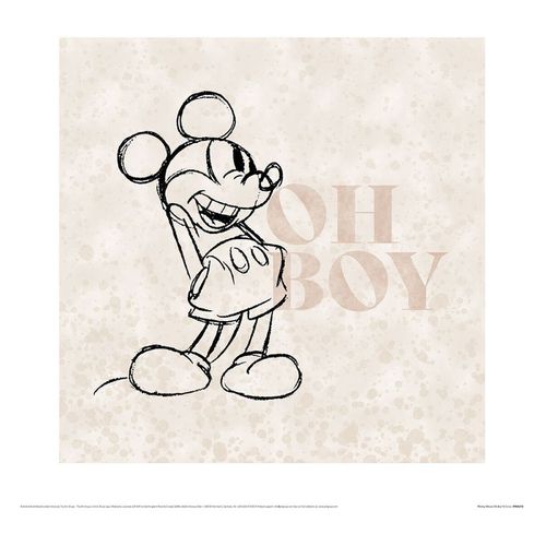 Poster Disney 40 cm x 40 cm PM6784 - Disney - Modalova