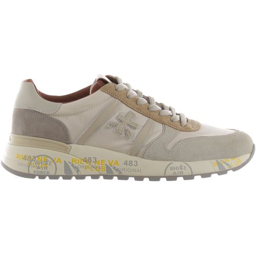 Sneakers Sneaker in camoscio e tessuto tecnico beige marrone - Premiata - Modalova