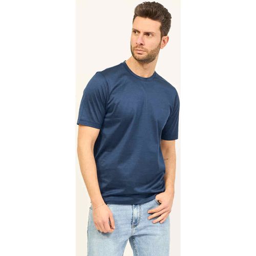 T-shirt & Polo T-shirt girocollo in filo di scozia - Gran sasso - Modalova