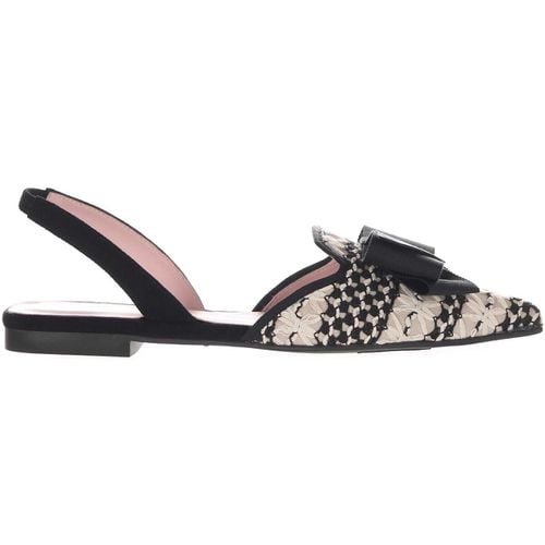 Ballerine Ballerina slingback yvette in tessuto con fiocco - Pretty ballerinas - Modalova