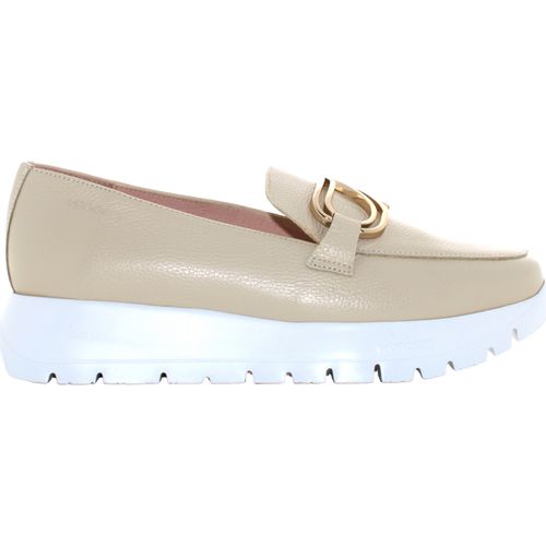 Sneakers basse donna mocassini A-2462 WILD V CREAM - Wonders - Modalova