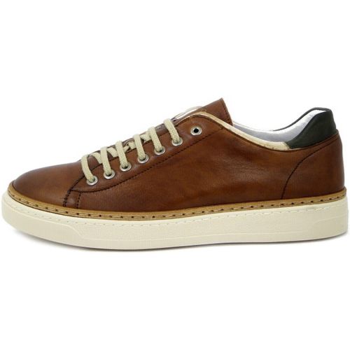 Sneakers Sneakers Uomo in Pelle, Plantare Estraibile, 757S - Exton - Modalova