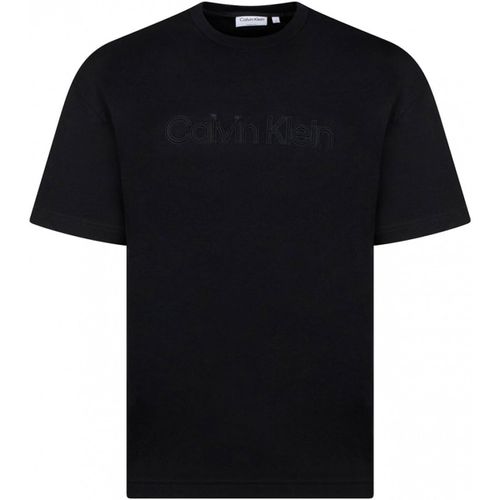 T-shirt RAISED EMBROIDERED LOGO T-SHIRT - Calvin Klein Jeans - Modalova