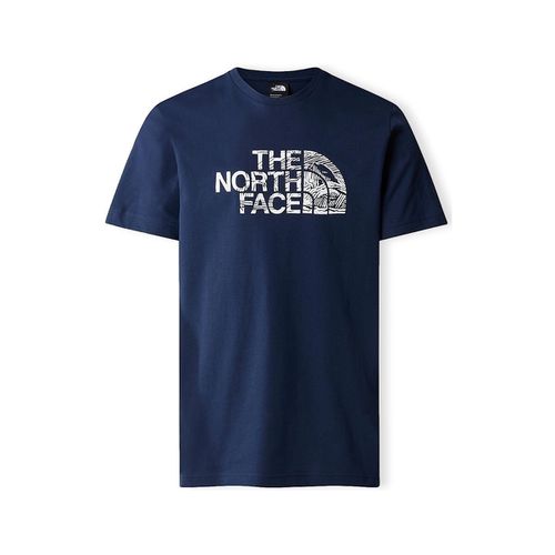 T-shirt & Polo Woodcut Dome T-Shirt - Summit Navy - The north face - Modalova