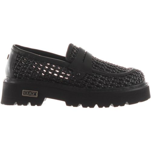 Scarpe Mocassino slash 4219 in pelle intrecciata - Cult - Modalova