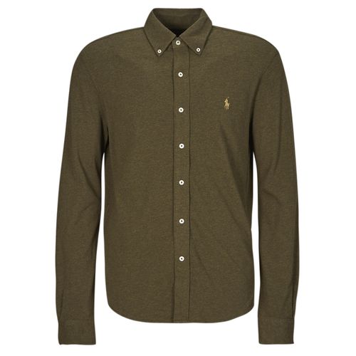 Camicia a maniche lunghe CHEMISE AJUSTEE COL BOUTONNE EN POLO FEATHERWEIGHT - Polo ralph lauren - Modalova