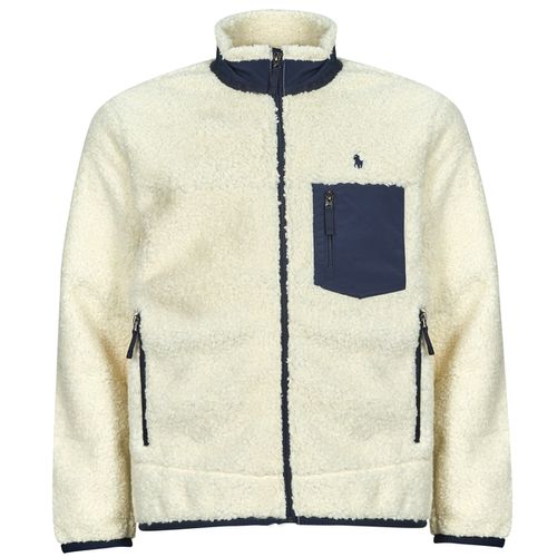 Felpa POLAIRE SHERPA ZIPPEE POCHE NYLON - Polo ralph lauren - Modalova