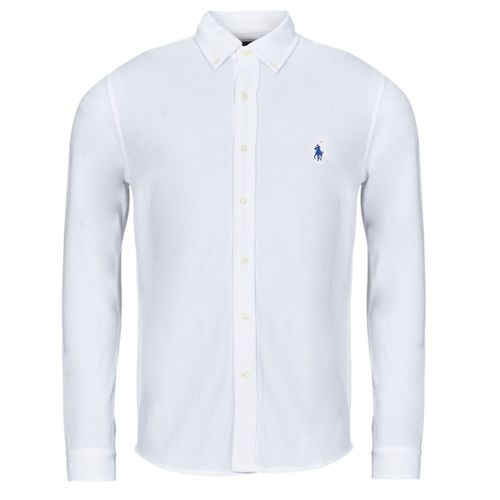 Camicia a maniche lunghe CHEMISE AJUSTEE COL BOUTONNE EN POLO FEATHERWEIGHT - Polo ralph lauren - Modalova