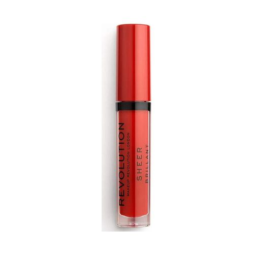 Gloss Sheer Brilliant Lip Gloss - 134 Ruby - Makeup Revolution - Modalova