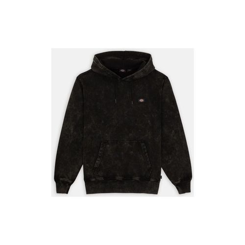 Felpa NEWINGTON HOODIE DBLE DK0A4YYO-H86 DBLE DYE/ACID WASH BLACK - Dickies - Modalova