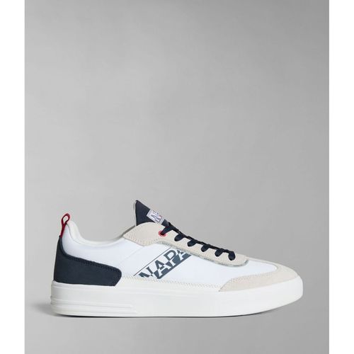 Sneakers NP0A4HKSCO BARK01-WHITE/NAVY - Napapijri Footwear - Modalova