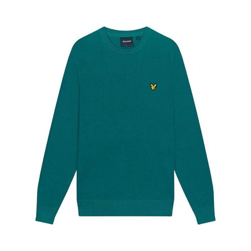 Maglione KN821V CREW NECK-154 COURT GREEN - Lyle & Scott - Modalova