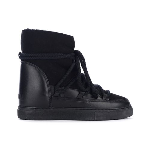 Tronchetti Stivaletto Sneaker Classic Wedge in camoscio nero - Inuikii - Modalova