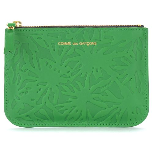 Portafoglio Pochette Comme Des Garçons Wallet Embossed Forest con - Comme Des Garcons - Modalova