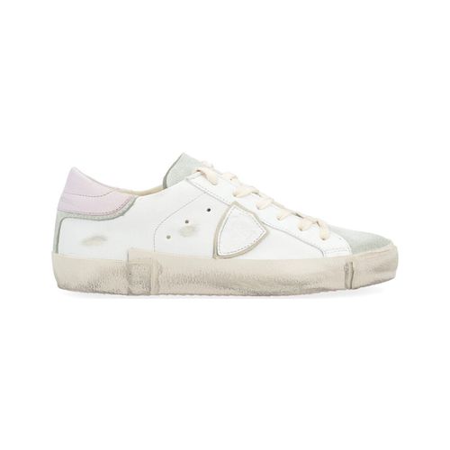 Sneakers Sneaker Paris X bianca e rosa tenue - Philippe Model - Modalova