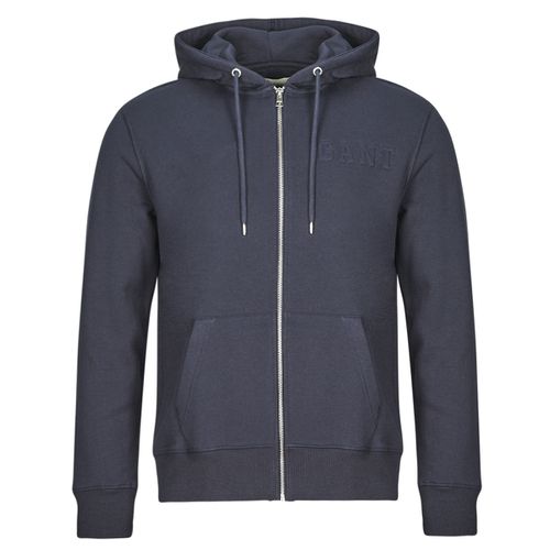 Felpa EMBOSSED FULL-ZIP HOODIE - Gant - Modalova