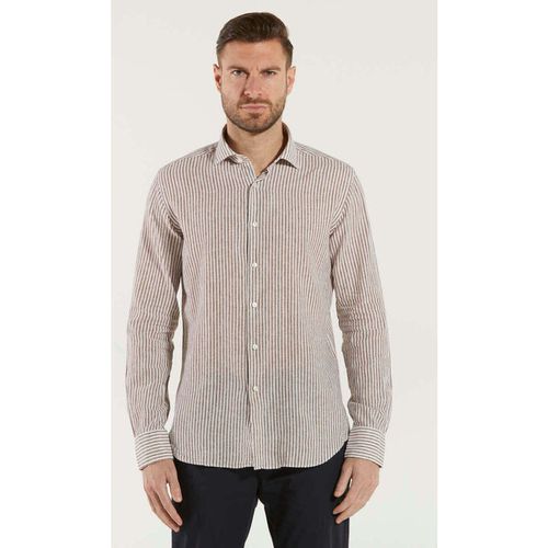 Camicia a maniche lunghe camicia a righe - Xacus - Modalova