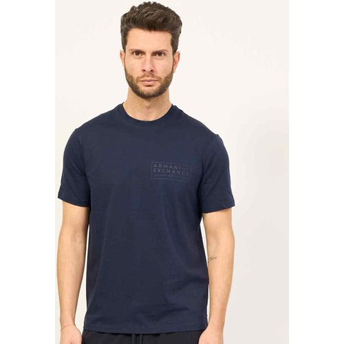 T-shirt & Polo T-shirt AX regular fit in cotone con logo sul petto - EAX - Modalova