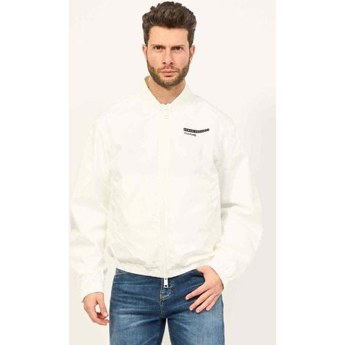 Giubbotto Blouson uomo AX fullzip con dettaglio a contrasto - EAX - Modalova