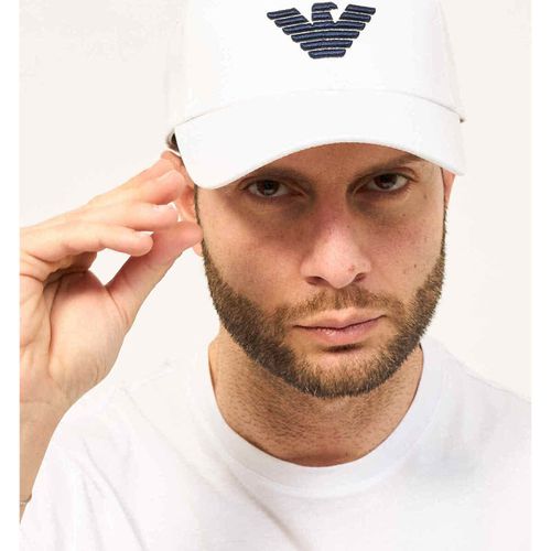 Cappelli Cappello baseball con ricamo aquila a rilievo - Emporio armani - Modalova
