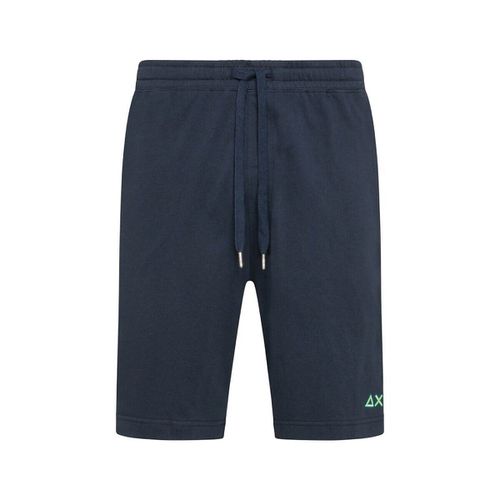 Jeans Pantaloncino Beach Logo Navy - Sun68 - Modalova