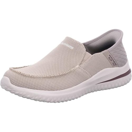 Scarpe DELSON Slip On Uomo TAUPE - Skechers - Modalova