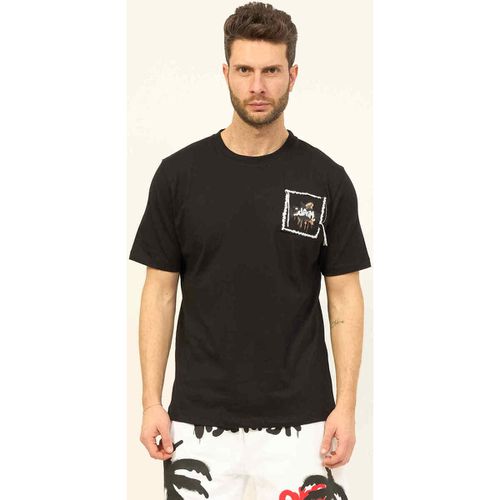 T-shirt & Polo T-shirt uomo girocollo con logo in riquadro - Disclaimer - Modalova