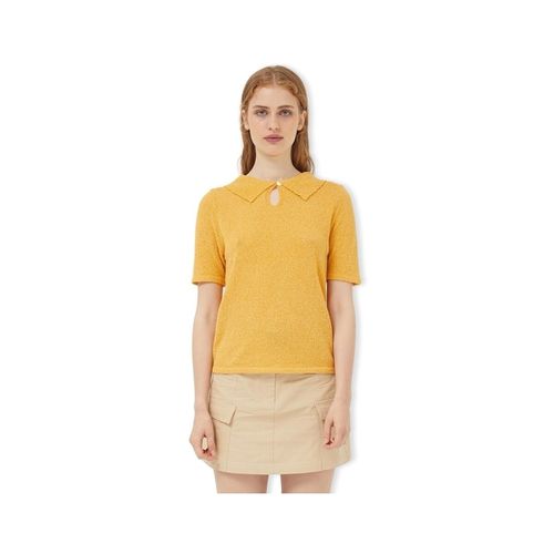 Camicetta COMPAÑIA FANTÁSTICA Knit 10223 - Mustard - Compania Fantastica - Modalova