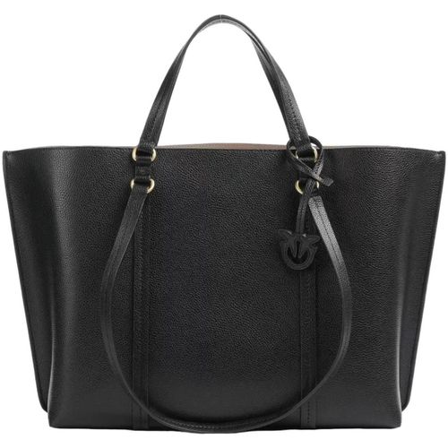 Borsa shopping bag nera Carrie - Pinko - Modalova