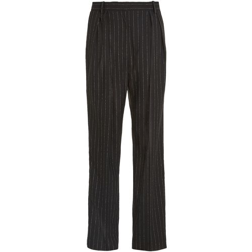 Pantaloni Pantaloni relaxed fit dritti gessati - Tommy hilfiger - Modalova