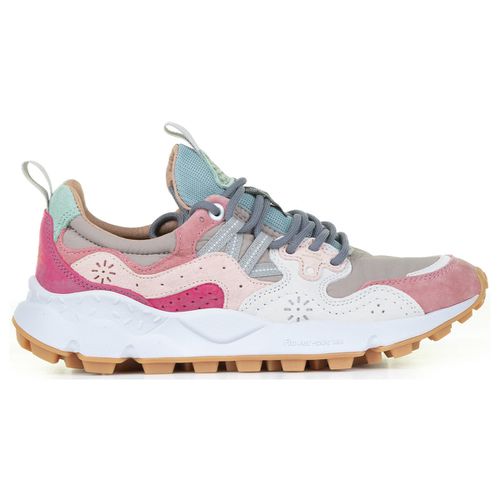 Sneakers Sneakers Yamano rosa in suede e nylon - Flower Mountain - Modalova