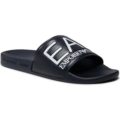 Scarpe SLIDERS CON MAXI LOGO - Emporio Armani EA7 - Modalova