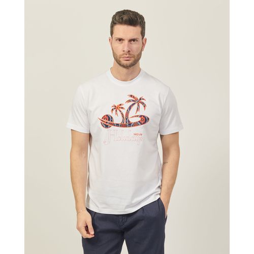 T-shirt & Polo Möve T-shirt in cotone con stampa palma - Move - Modalova