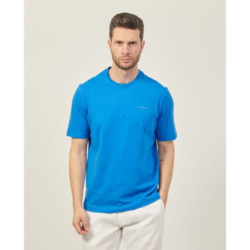 T-shirt & Polo T-shirt uomo in cotone con logo - Bugatti - Modalova