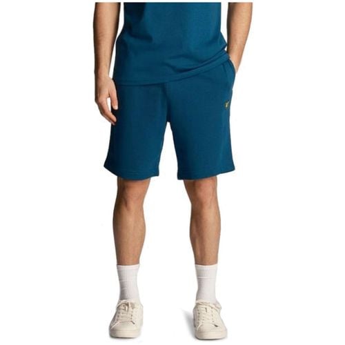 Pantaloni Shorts In Felpa Apres Navy - Lyle & Scott - Modalova