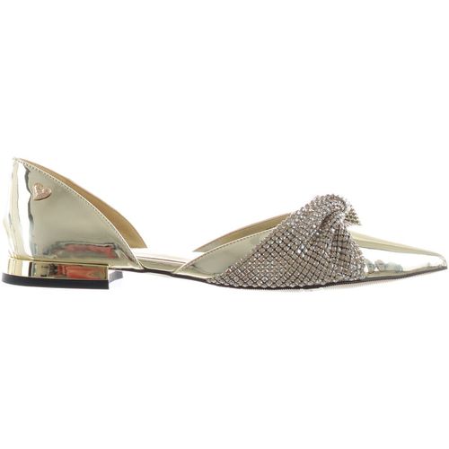 Ballerine Ballerina slingback in pelle con fiocco di strass - Braccialini Tua - Modalova