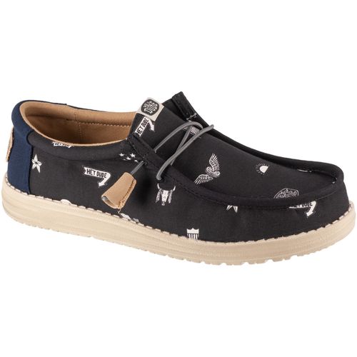 Sneakers Wally Stars N Skulls Print - HEYDUDE - Modalova